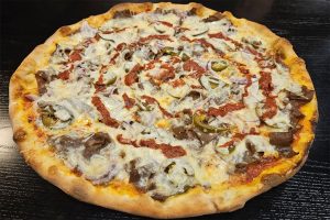 9. Kebab Pizza (perhe)